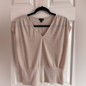 Ann Taylor Factory Beige Top